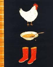 Tapa de Chicken soup, boots