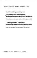 Tapa de Europäische Avantgarde im lateinamerikanischen Kontext