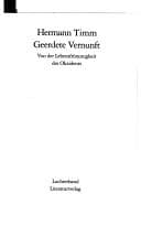 Tapa de Geerdete Vernunft