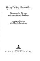 Tapa de Georg Philipp Harsdörffer