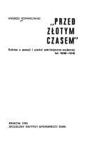 Tapa de "Przed złotym czasem"