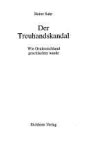 Tapa de Der Treuhandskandal