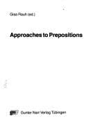 Tapa de Approaches to prepositions