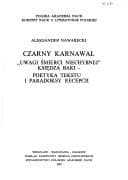 Tapa de Czarny karnawał