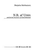 Tapa de N.R. af Ursin, aatelismies Suomen työväenliikkeessä