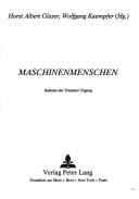 Tapa de Maschinenmenschen