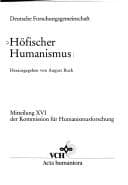Tapa de Höfischer Humanismus