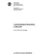 Tapa de Cancioneros spagnoli a Milano