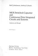 Tapa de MOS switched-capacitor and continuous-time integrated circuits and systems