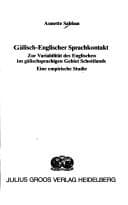 Tapa de Gälisch-Englischer Sprachkontakt