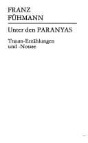 Tapa de Unter den Paranyas