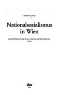 Tapa de Nationalsozialismus in Wien