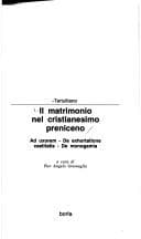 Tapa de Il matrimonio nel cristianesimo preniceno
