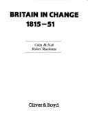 Tapa de Britain in change, 1815-51