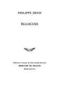 Tapa de Églogues