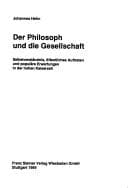 Tapa de Der Philosoph und die Gesellschaft