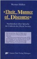 Tapa de Their manner of discourse