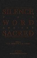 Tapa de Silence, the word and the sacred