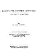 Tapa de Quantitative economics of socialism