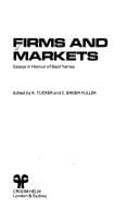 Tapa de Firms and markets