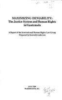 Tapa de Maximizing deniability