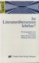 Tapa de Ist Literaturübersetzen lehrbar?