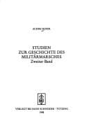 Tapa de Studien zur Geschichte des Militärmarsches