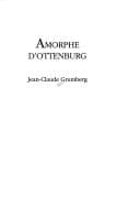 Tapa de Amorphe d'Ottenburg