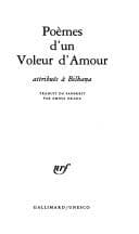 Tapa de Poèmes d'un voleur d'amour
