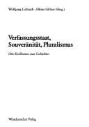 Tapa de Verfassungsstaat, Souveränität, Pluralismus