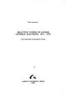 Tapa de Reactive voting in Danish general elections 1971-1979