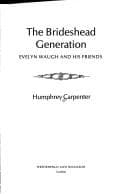 Tapa de The Brideshead Generation