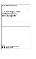 Tapa de Auf dem weg zu einer westeuropäischen Sicherheitspolitik