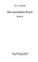 Tapa de Die unsichtbare Wand