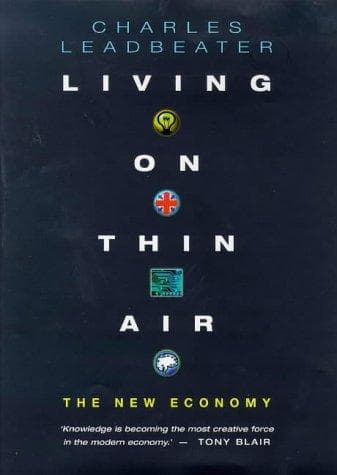 Tapa de Living on Thin Air
