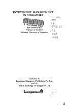 Tapa de Investment management in Singapore