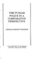 Tapa de The Punjab Police in a comparative perspective