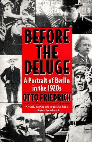 Tapa de Before the deluge