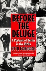 Tapa de Before the deluge