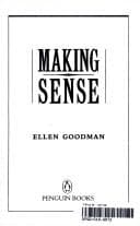 Tapa de Making sense