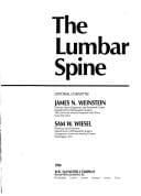 Tapa de The Lumbar spine