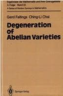 Tapa de Degeneration of Abelian varieties