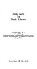 Tapa de Basic facts for basic science