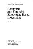 Tapa de Economic and financial knowledge-based processing