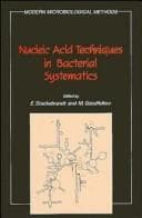 Tapa de Nucleic acid techniques in bacterial systematics