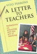 Tapa de A letter to teachers