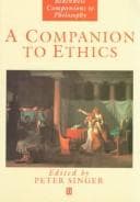 Tapa de A companion to ethics