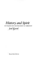 Tapa de History and spirit