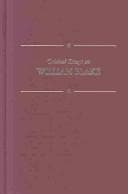 Tapa de Critical essays on William Blake