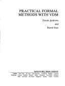 Tapa de Practical formal methods with VDM